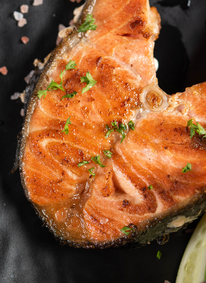 Zalm met dille en citroen uit de slowcooker