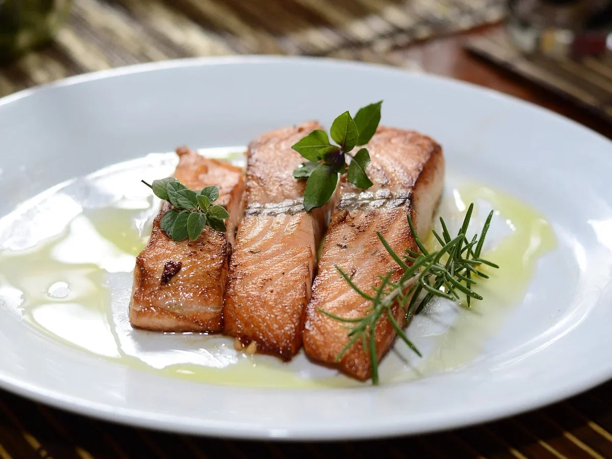 zalm uit de oven