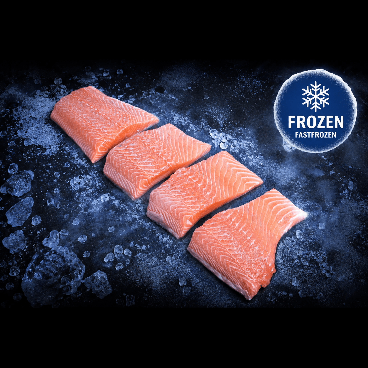 Fastfrozen Zalmmoten 1 kilo