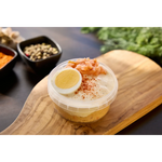 Verse zalmsalade van de Jongens van de Fant – huisgemaakt met warme gerookte zalmsnippers